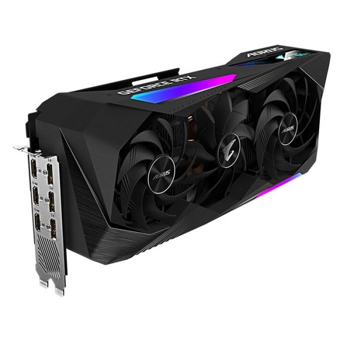 Відеокарта GF RTX 3070 Ti 8GB GDDR6X Aorus Master Gigabyte (GV-N307TAORUS M-8GD)