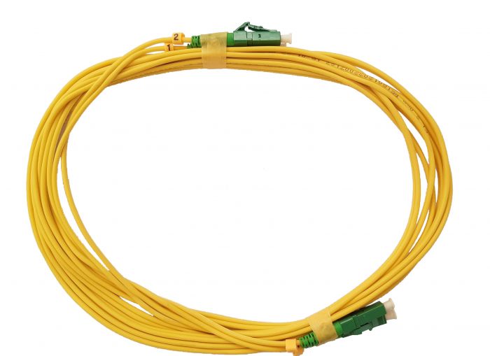 Патчкорд Abee LC/APC-LC/APC duplex, G657A, 2.0mm, 3m