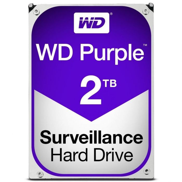 Накопичувач HDD SATA 2.0TB WD Purple 5400rpm 64MB (WD20PURZ)