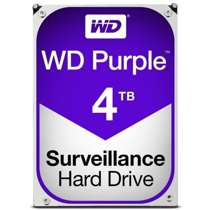 Накопичувач HDD SATA 4.0TB WD Purple 5400rpm 64MB (WD40PURZ)