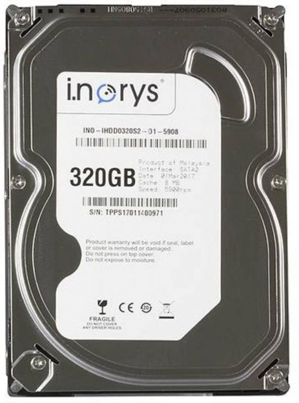 Накопичувач HDD SATA  320GB i.norys 5900rpm 8MB (INO-IHDD0320S2-D1-5908)