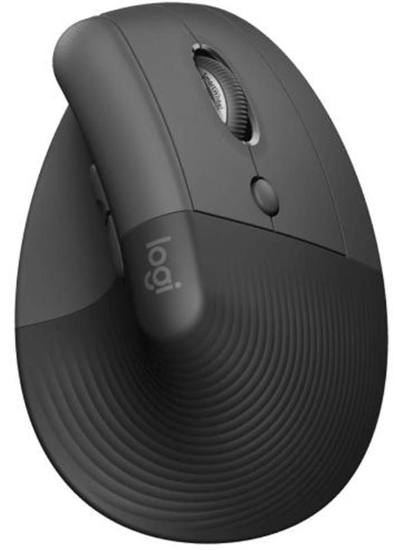 Мишка бездротова Logitech Lift Vertical Ergonomic (910-006473) Graphite USB