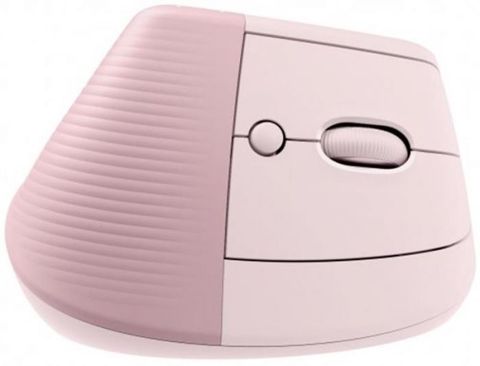 Мишка бездротова Logitech Lift Vertical Ergonomic Rose (910-006478)