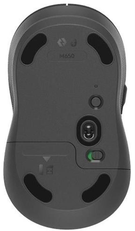 Мишка бездротова Logitech Signature M650 (910-006274) Graphite USB