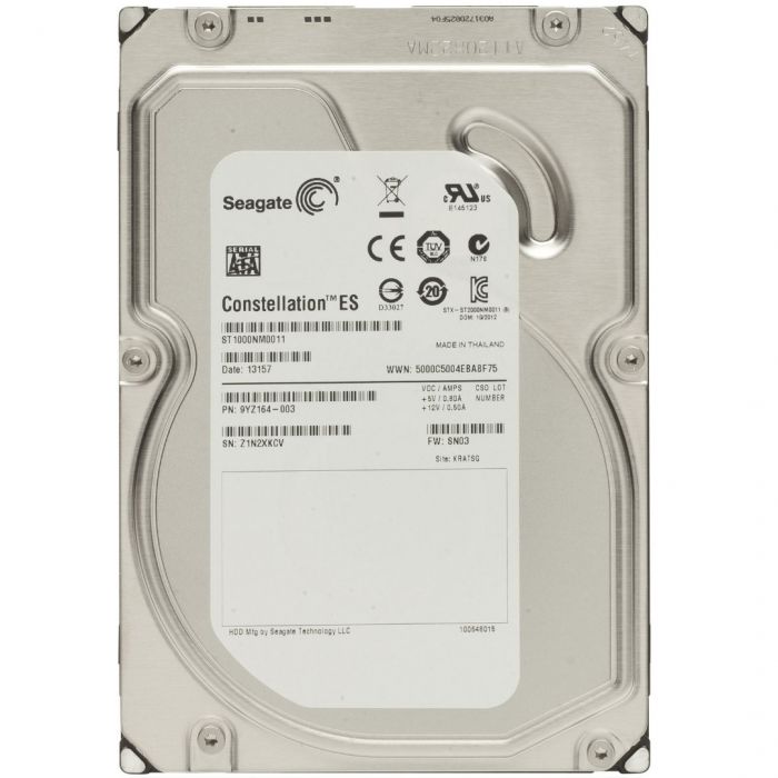 Накопичувач HDD SATA 1.0TB Seagate Constellation ES7200rpm 64MB (ST1000NM0011) Refurbished