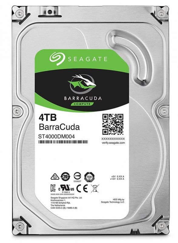 Накопичувач HDD SATA 4.0TB Seagate BarraCuda 256MB (ST4000DM004)