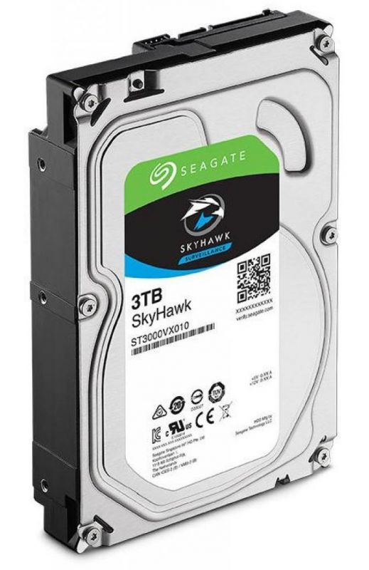 Накопичувач HDD SATA 3.0TB Seagate SkyHawk Surveillance 256MB (ST3000VX009)