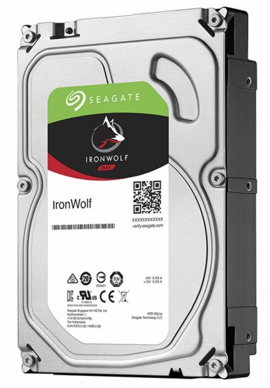 Накопичувач HDD SATA 4.0TB Seagate IronWolf NAS 5900rpm 64MB (ST4000VN008)