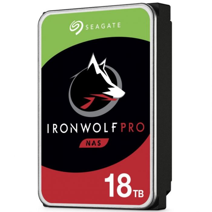 Накопичувач HDD SATA 18.0TB Seagate IronWolf Pro NAS 7200rpm 256MB (ST18000NE000)