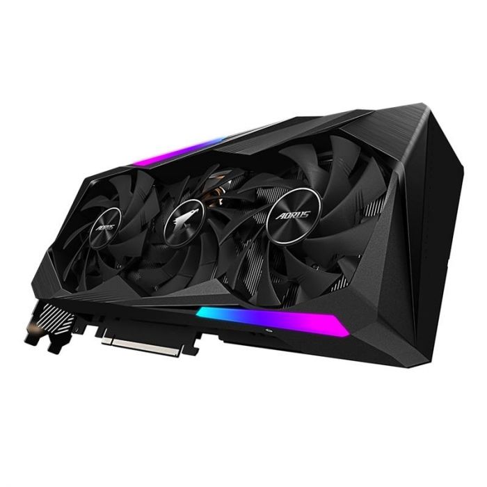 Відеокарта GF RTX 3070 8GB GDDR6 Aorus Master Gigabyte (GV-N3070AORUS M-8GD 2.0) (LHR)