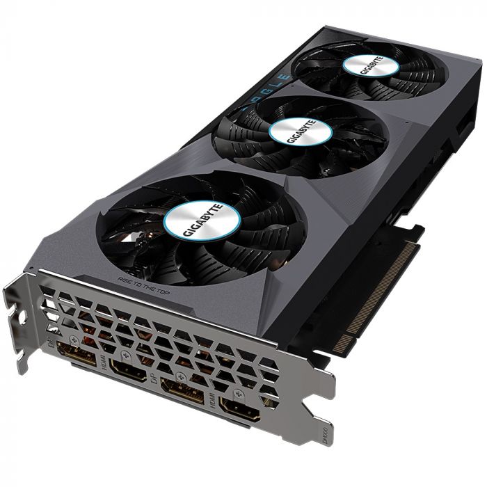 Відеокарта GF RTX 3070 8GB GDDR6 Eagle Gigabyte (GV-N3070EAGLE-8GD 2.0) (LHR)