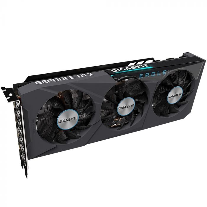 Відеокарта GF RTX 3070 8GB GDDR6 Eagle Gigabyte (GV-N3070EAGLE-8GD 2.0) (LHR)