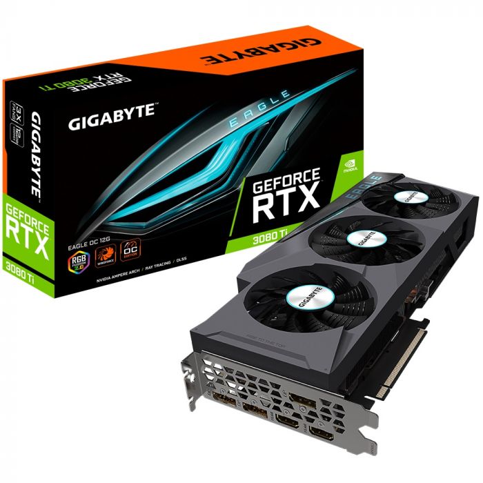 Відеокарта GF RTX 3080 Ti 12GB GDDR6X Eagle OC Gigabyte (GV-N308TEAGLE OC-12GD)