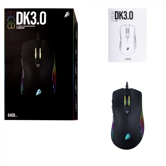 Миша 1stPlayer DK3.0 Black USB