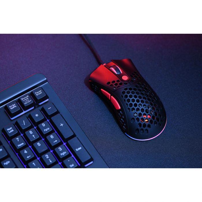 Мишка 2E Gaming HyperSpeed Lite RGB Black (2E-MGHSL-BK) USB