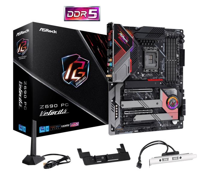 Материнська плата ASRock Z690 PG Velocita Socket 1700