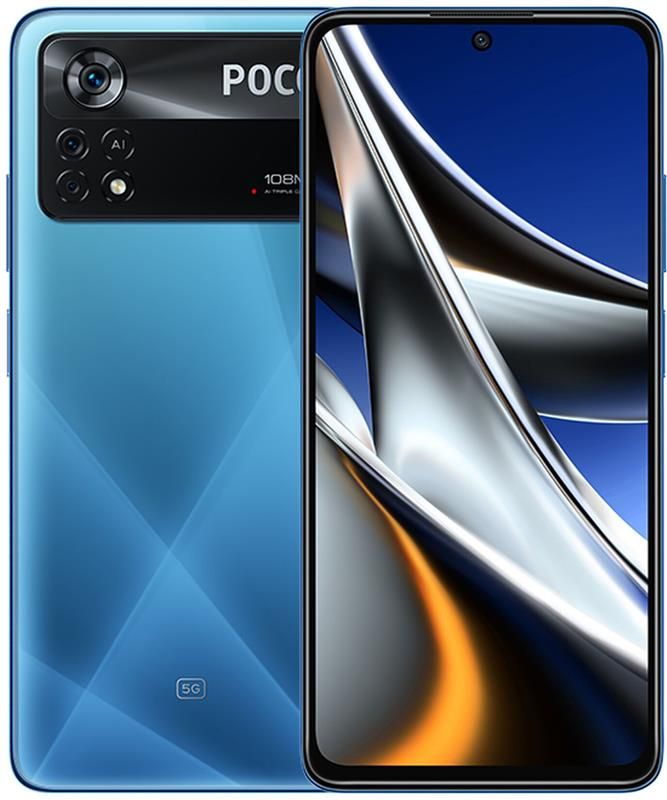 Смартфон Xiaomi Poco X4 Pro 5G 6/128GB Dual Sim Laser Blue EU_