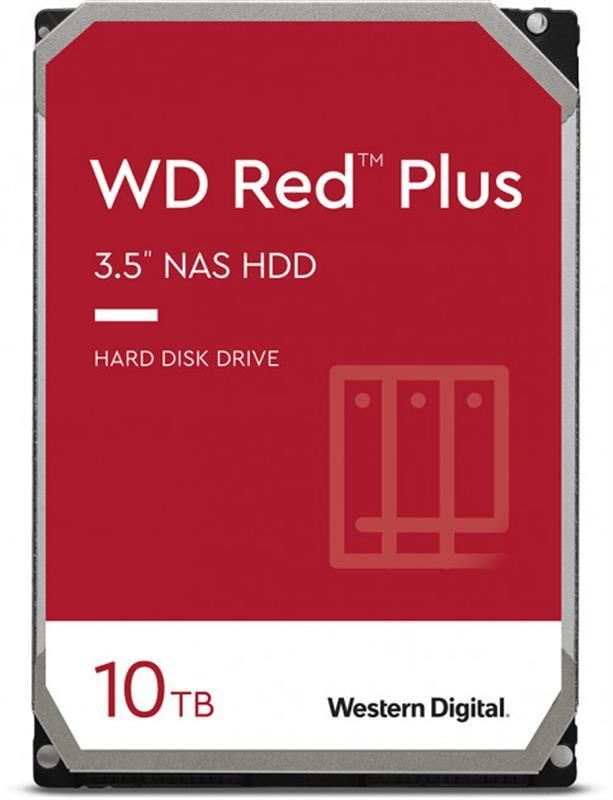 Накопичувач HDD SATA 10.0TB WD Red Plus 7200rpm 256MB (WD101EFBX)