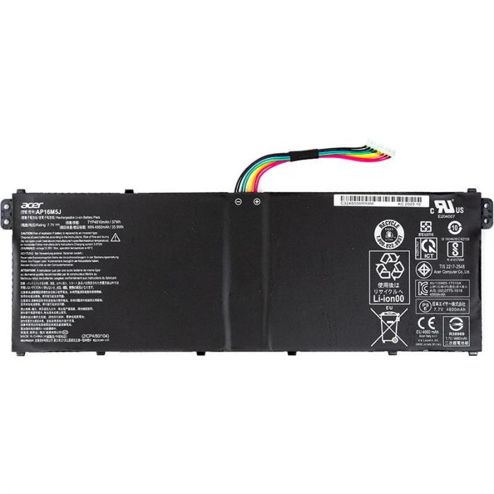 АКБ PowerPlant для ноутбука Acer Aspire 1 A114-32 (AP16M5J) 7.7V 4810mAh (NB410521)