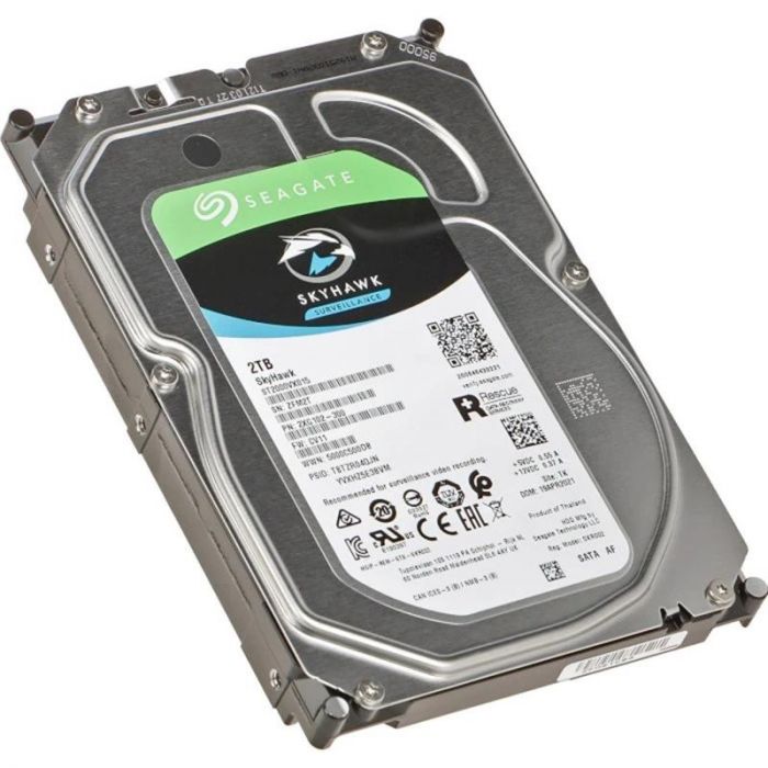 Накопичувач HDD SATA 2.0TB Seagate SkyHawk Surveillance 256MB (ST2000VX015)