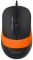 Миша A4Tech FM10 Black/Orange