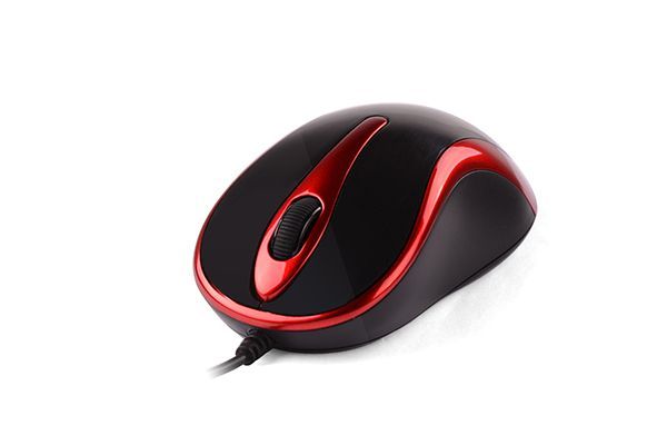 Мишка A4Tech N-350-2 Red/Black USB V-Track