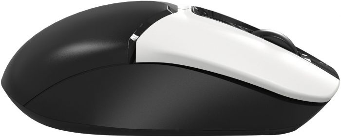 Мишка бездротова A4Tech FG12 Black/White USB