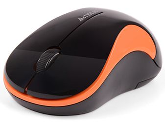 Мишка бездротова A4Tech G3-270N Black/Orange USB V-Track