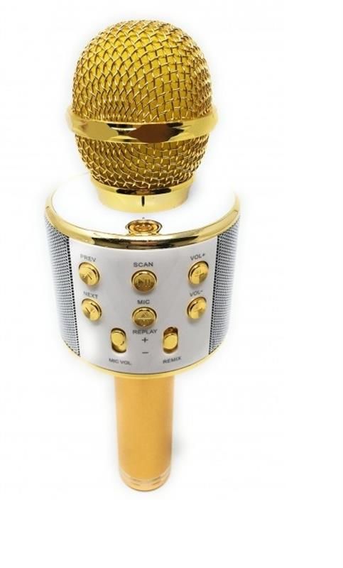 Караоке-мікрофон Optima Wster MK-1 Gold (WS-MK-1-GD)