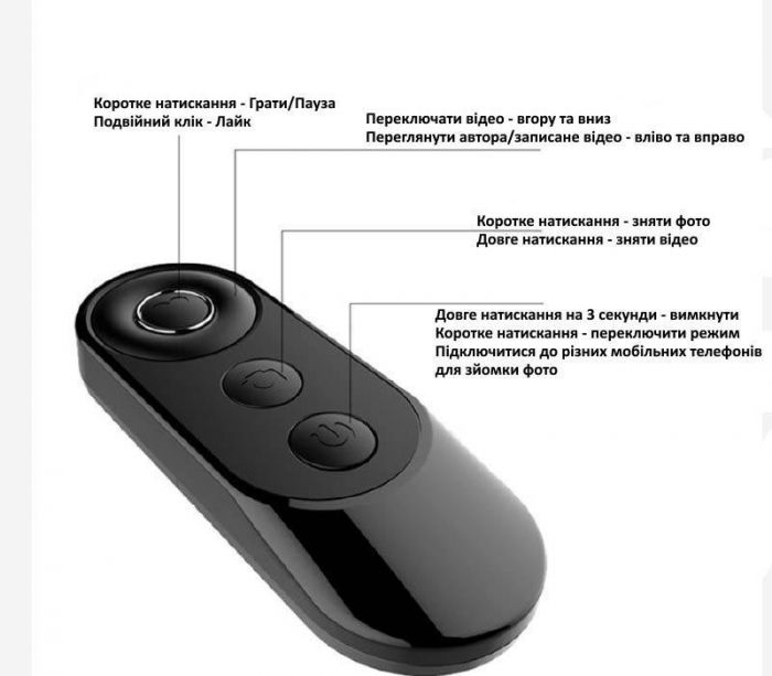 Універсальний Bluetooth пульт XoKo K9 TikTok (XK-K9-TKT)