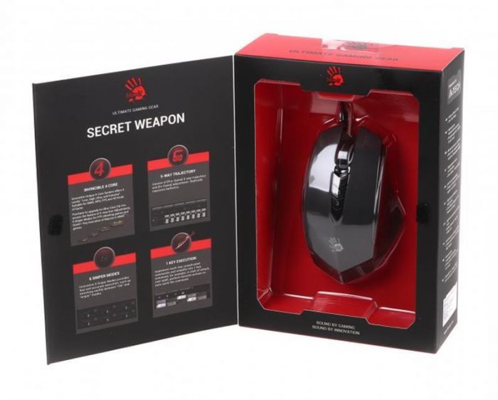 Мишка A4Tech V8M Bloody Black USB V-Track