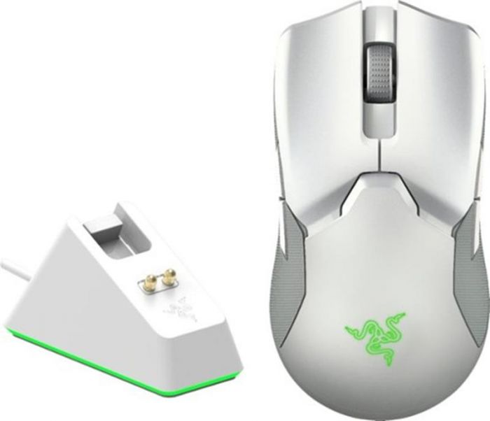 Мишка Razer Viper Ultimate Wireless & Mouse Dock Mercury (RZ01-03050400-R3M1) Wireless+USB