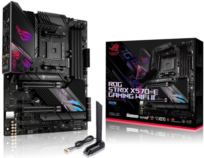 Материнська плата Asus ROG Strix X570-E Gaming WIFI II Socket AM4