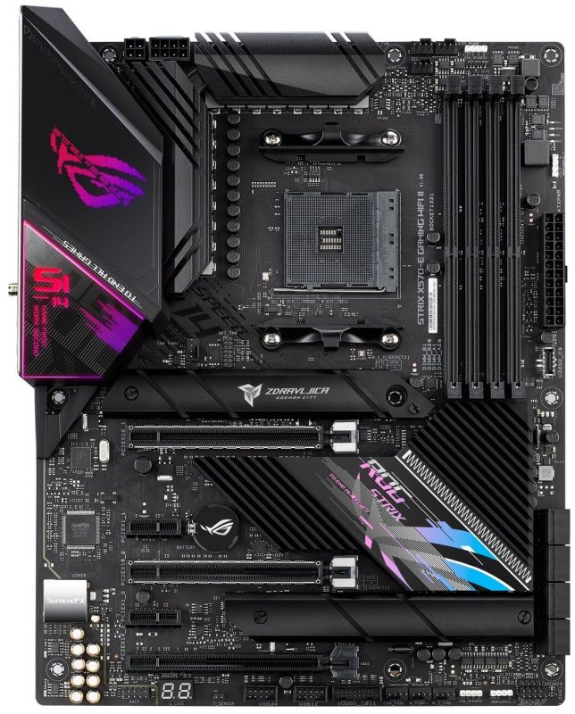 Материнська плата Asus ROG Strix X570-E Gaming WIFI II Socket AM4