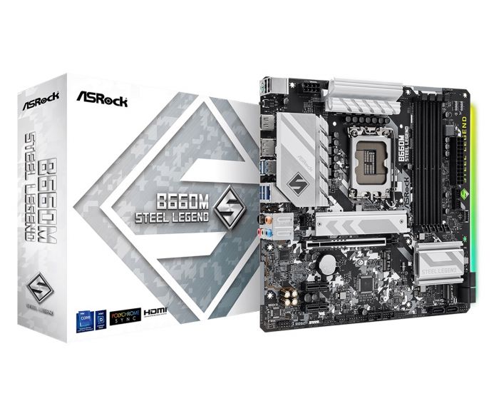 Материнська плата ASRock B660M Steel Legend Socket 1700