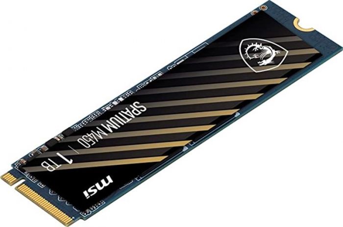 Накопичувач SSD 1TB MSI Spatium M450 M.2 2280 PCIe 4.0 x4 NVMe 3D NAND TLC (S78-440L690-P83)