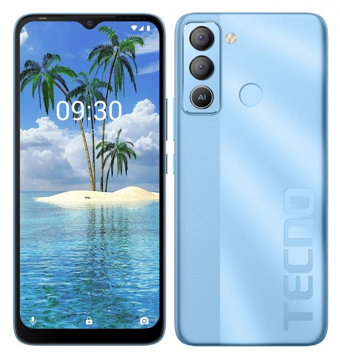 Смартфон Tecno Pop 5 LTE (BD4a) 2/32Gb Dual Sim Ice Blue (4895180777387)