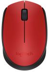 Мишка бездротова Logitech M171 (910-004641) Red/Black USB