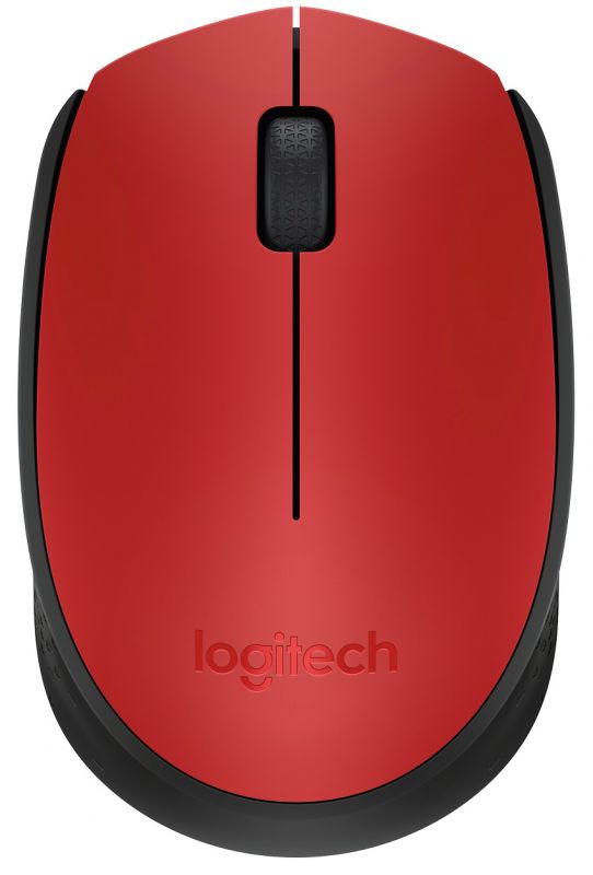 Мишка бездротова Logitech M171 (910-004641) Red/Black USB