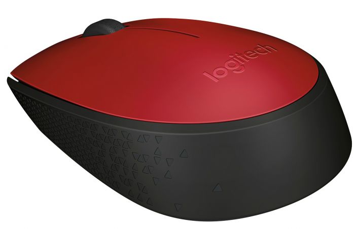 Мишка бездротова Logitech M171 (910-004641) Red/Black USB