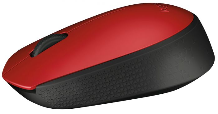 Мишка бездротова Logitech M171 (910-004641) Red/Black USB