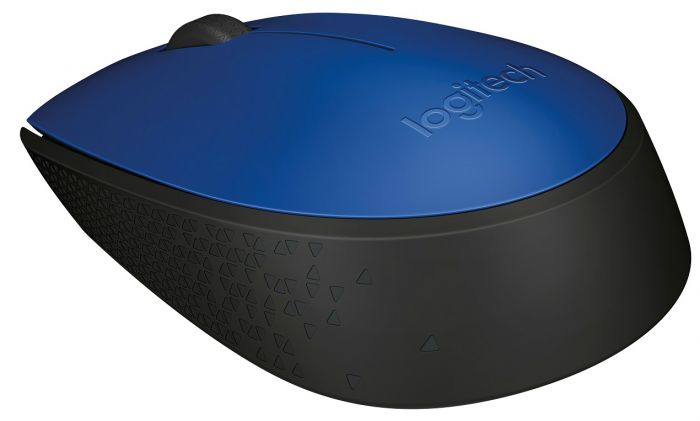 Мишка бездротова Logitech M171 Blue/Black (910-004640)