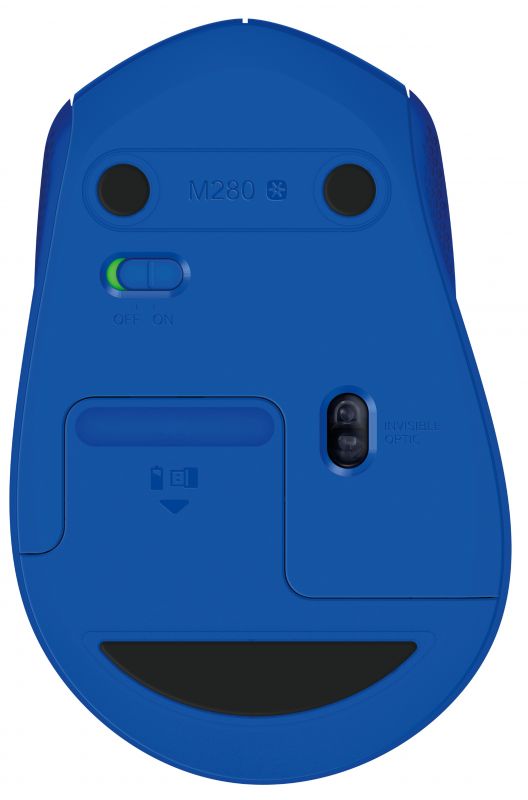 Мишка бездротова Logitech M280 (910-004290) Blue USB