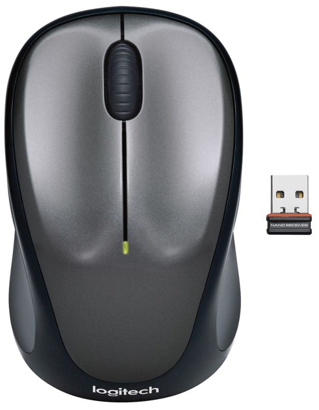 Мишка бездротова Logitech M235 Grey (910-002201)