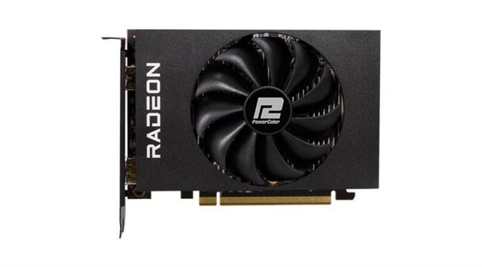 Відеокарта AMD Radeon RX 6400 4GB GDDR6 ITX PowerColor (AXRX 6400 4GBD6-DH)