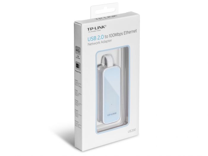 Мережевий адаптер TP-Link UE200 (USB 2.0, 10/100Mbps)