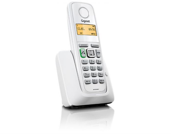 Радіотелефон DECT Gigaset A220 White (S30852-H2411-S302)