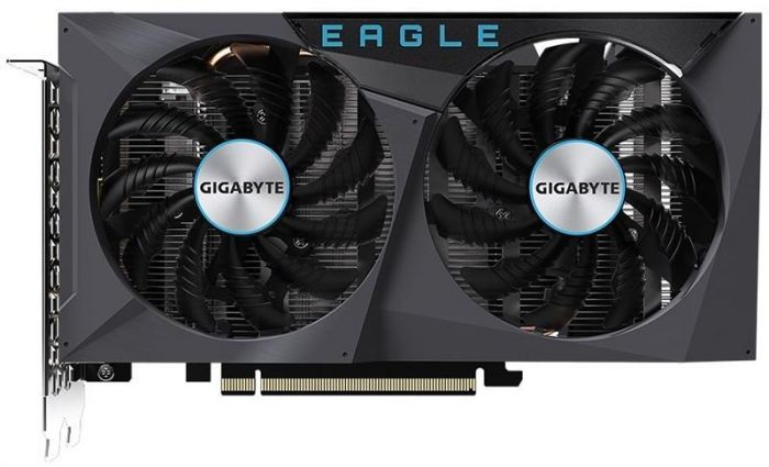 Відеокарта GF RTX 3050 8GB GDDR6 Eagle Gigabyte (GV-N3050EAGLE OC-8GD)