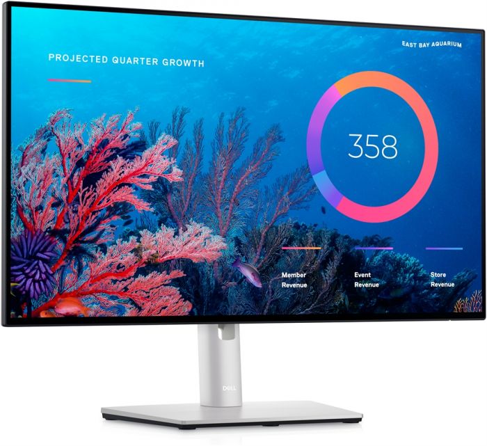 Монітор DELL 23.8" U2422HE (210-AYUL) IPS Silver