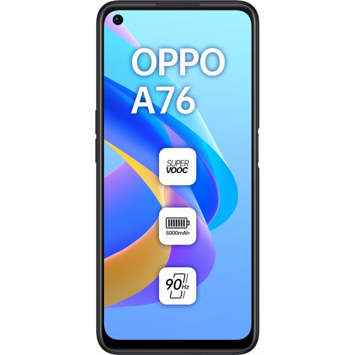 Смартфон Oppo A76 4/128GB Dual Sim Black